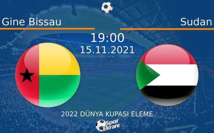 15 Kasım 2021 Gine Bissau vs Sudan maçı Hangi Kanalda Saat Kaçta Yayınlanacak? 15 Kasım 2021 Gine Bissau vs Sudan maçı Hangi Kanalda Saat Kaçta Yayınlanacak?