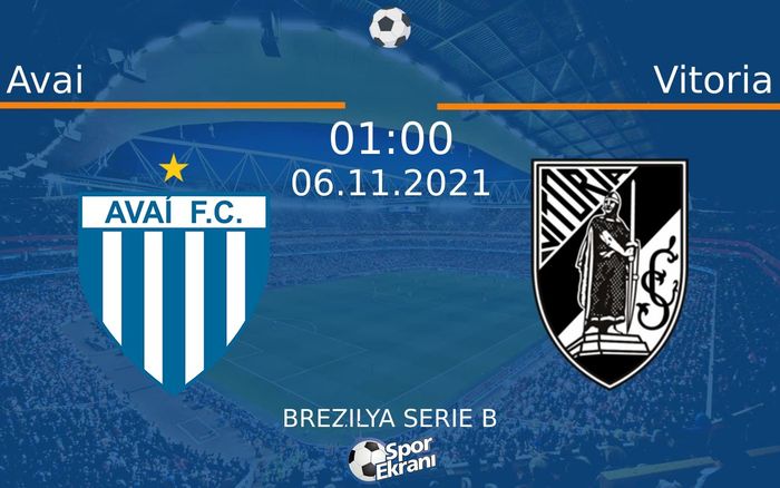 06 Kasım 2021 Avai vs Vitoria maçı Hangi Kanalda Saat Kaçta Yayınlanacak? 06 Kasım 2021 Avai vs Vitoria maçı Hangi Kanalda Saat Kaçta Yayınlanacak?