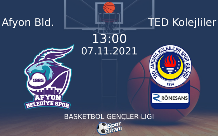 07 Kasım 2021 Afyon Bld. vs TED Kolejliler maçı Hangi Kanalda Saat Kaçta Yayınlanacak? 07 Kasım 2021 Afyon Bld. vs TED Kolejliler maçı Hangi Kanalda Saat Kaçta Yayınlanacak?