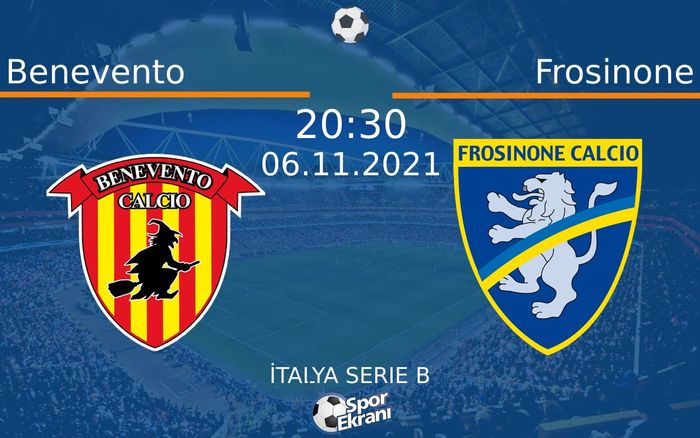 06 Kasım 2021 Benevento vs Frosinone maçı Hangi Kanalda Saat Kaçta Yayınlanacak? 06 Kasım 2021 Benevento vs Frosinone maçı Hangi Kanalda Saat Kaçta Yayınlanacak?