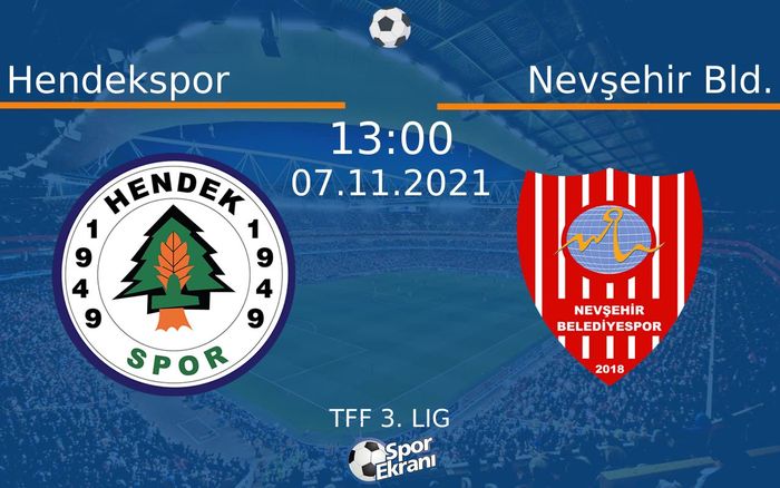 07 Kasım 2021 Hendekspor vs Nevşehir Bld. maçı Hangi Kanalda Saat Kaçta Yayınlanacak? 07 Kasım 2021 Hendekspor vs Nevşehir Bld. maçı Hangi Kanalda Saat Kaçta Yayınlanacak?