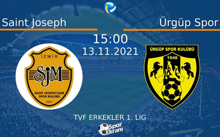 13 Kasım 2021 Saint Joseph vs Ürgüp Spor maçı Hangi Kanalda Saat Kaçta Yayınlanacak? 13 Kasım 2021 Saint Joseph vs Ürgüp Spor maçı Hangi Kanalda Saat Kaçta Yayınlanacak?