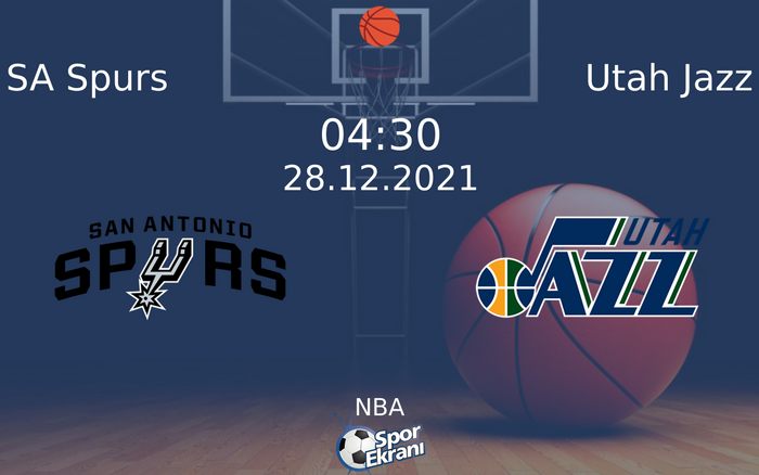 28 Aralık 2021 SA Spurs vs Utah Jazz maçı Hangi Kanalda Saat Kaçta Yayınlanacak? 28 Aralık 2021 SA Spurs vs Utah Jazz maçı Hangi Kanalda Saat Kaçta Yayınlanacak?