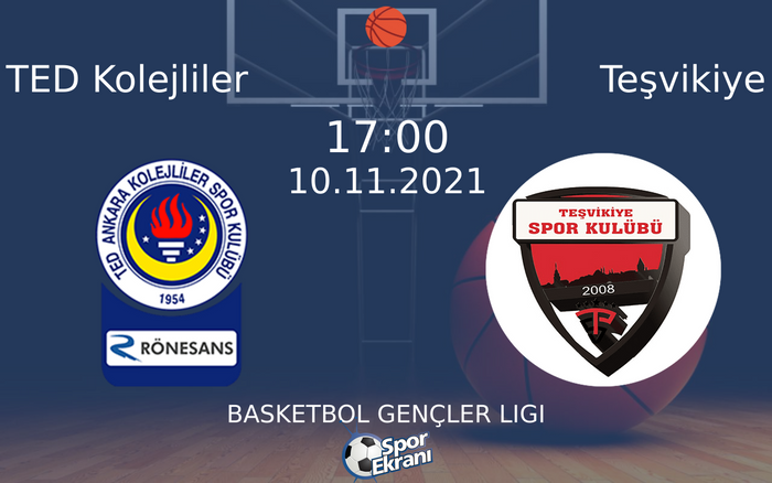 10 Kasım 2021 TED Kolejliler vs Teşvikiye maçı Hangi Kanalda Saat Kaçta Yayınlanacak? 10 Kasım 2021 TED Kolejliler vs Teşvikiye maçı Hangi Kanalda Saat Kaçta Yayınlanacak?