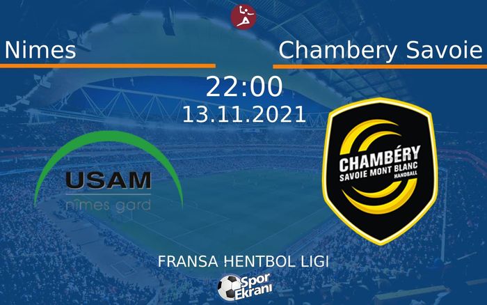 13 Kasım 2021 Nimes vs Chambery Savoie maçı Hangi Kanalda Saat Kaçta Yayınlanacak? 13 Kasım 2021 Nimes vs Chambery Savoie maçı Hangi Kanalda Saat Kaçta Yayınlanacak?