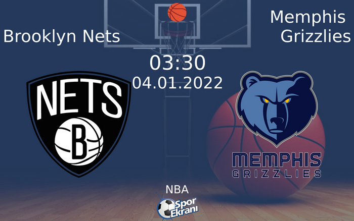 04 Ocak 2022 Brooklyn Nets vs Memphis Grizzlies maçı Hangi Kanalda Saat Kaçta Yayınlanacak? 04 Ocak 2022 Brooklyn Nets vs Memphis Grizzlies maçı Hangi Kanalda Saat Kaçta Yayınlanacak?