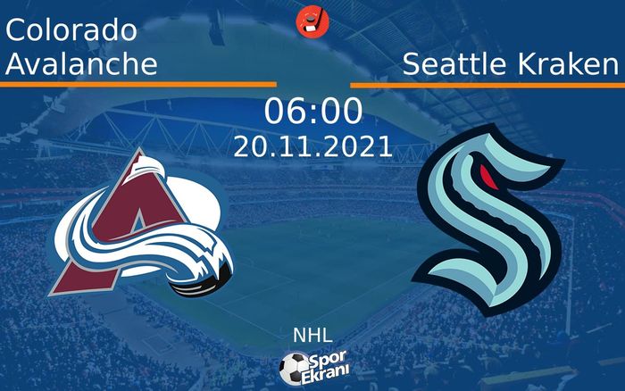 20 Kasım 2021 Colorado Avalanche vs Seattle Kraken maçı Hangi Kanalda Saat Kaçta Yayınlanacak? 20 Kasım 2021 Colorado Avalanche vs Seattle Kraken maçı Hangi Kanalda Saat Kaçta Yayınlanacak?