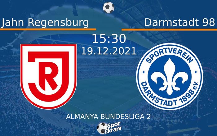 19 Aralık 2021 Jahn Regensburg vs Darmstadt 98 maçı Hangi Kanalda Saat Kaçta Yayınlanacak? 19 Aralık 2021 Jahn Regensburg vs Darmstadt 98 maçı Hangi Kanalda Saat Kaçta Yayınlanacak?