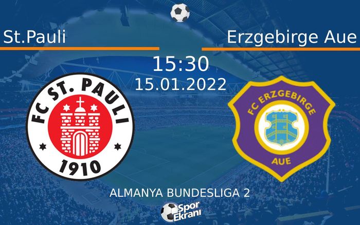 15 Ocak 2022 St.Pauli vs Erzgebirge Aue maçı Hangi Kanalda Saat Kaçta Yayınlanacak? 15 Ocak 2022 St.Pauli vs Erzgebirge Aue maçı Hangi Kanalda Saat Kaçta Yayınlanacak?