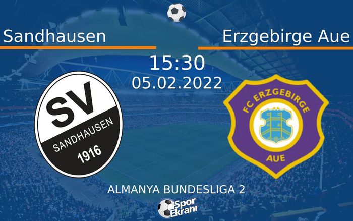 05 Şubat 2022 Sandhausen vs Erzgebirge Aue maçı Hangi Kanalda Saat Kaçta Yayınlanacak? 05 Şubat 2022 Sandhausen vs Erzgebirge Aue maçı Hangi Kanalda Saat Kaçta Yayınlanacak?