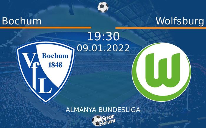 09 Ocak 2022 Bochum vs Wolfsburg maçı Hangi Kanalda Saat Kaçta Yayınlanacak? 09 Ocak 2022 Bochum vs Wolfsburg maçı Hangi Kanalda Saat Kaçta Yayınlanacak?