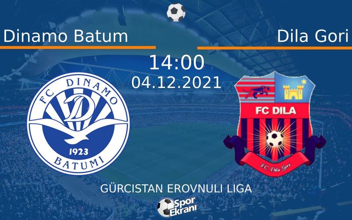 04 Aralık 2021 Dinamo Batum vs Dila Gori maçı Hangi Kanalda Saat Kaçta Yayınlanacak? 04 Aralık 2021 Dinamo Batum vs Dila Gori maçı Hangi Kanalda Saat Kaçta Yayınlanacak?