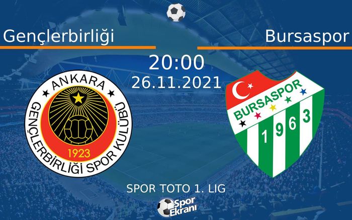 26 Kasım 2021 Gençlerbirliği vs Bursaspor maçı Hangi Kanalda Saat Kaçta Yayınlanacak? 26 Kasım 2021 Gençlerbirliği vs Bursaspor maçı Hangi Kanalda Saat Kaçta Yayınlanacak?