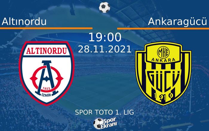28 Kasım 2021 Altınordu vs Ankaragücü maçı Hangi Kanalda Saat Kaçta Yayınlanacak? 28 Kasım 2021 Altınordu vs Ankaragücü maçı Hangi Kanalda Saat Kaçta Yayınlanacak?