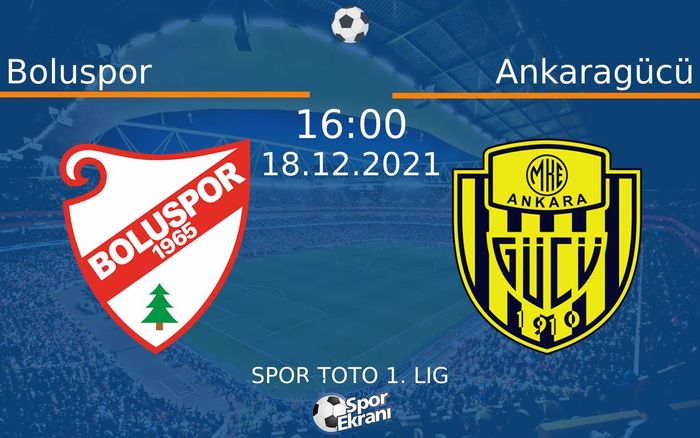 18 Aralık 2021 Boluspor vs Ankaragücü maçı Hangi Kanalda Saat Kaçta Yayınlanacak? 18 Aralık 2021 Boluspor vs Ankaragücü maçı Hangi Kanalda Saat Kaçta Yayınlanacak?