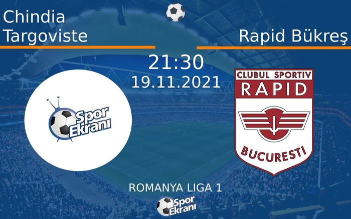 19 Kasım 2021 Chindia Targoviste vs Rapid Bükreş maçı Hangi Kanalda Saat Kaçta Yayınlanacak? 19 Kasım 2021 Chindia Targoviste vs Rapid Bükreş maçı Hangi Kanalda Saat Kaçta Yayınlanacak?