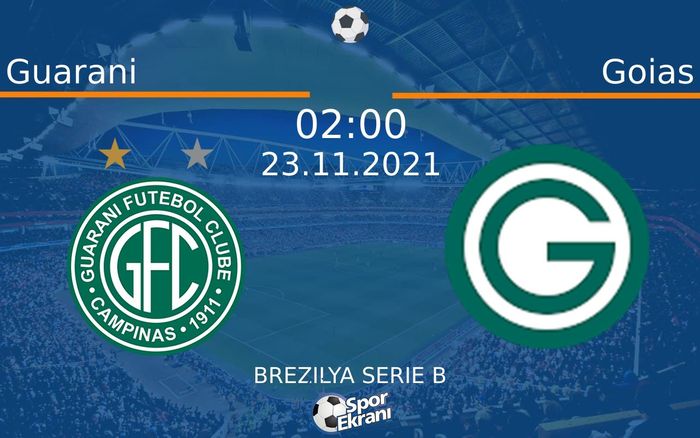23 Kasım 2021 Guarani vs Goias maçı Hangi Kanalda Saat Kaçta Yayınlanacak? 23 Kasım 2021 Guarani vs Goias maçı Hangi Kanalda Saat Kaçta Yayınlanacak?
