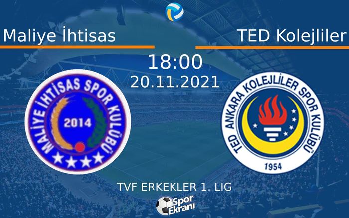 20 Kasım 2021 Maliye İhtisas vs TED Kolejliler maçı Hangi Kanalda Saat Kaçta Yayınlanacak? 20 Kasım 2021 Maliye İhtisas vs TED Kolejliler maçı Hangi Kanalda Saat Kaçta Yayınlanacak?