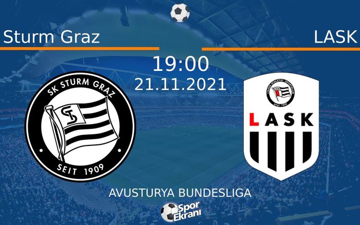21 Kasım 2021 Sturm Graz vs LASK maçı Hangi Kanalda Saat Kaçta Yayınlanacak? 21 Kasım 2021 Sturm Graz vs LASK maçı Hangi Kanalda Saat Kaçta Yayınlanacak?