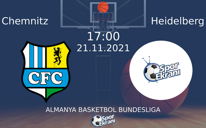 21 Kasım 2021 Chemnitz vs Heidelberg maçı Hangi Kanalda Saat Kaçta Yayınlanacak? 21 Kasım 2021 Chemnitz vs Heidelberg maçı Hangi Kanalda Saat Kaçta Yayınlanacak?