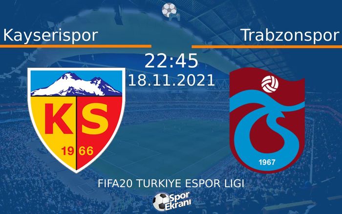 18 Kasım 2021 Kayserispor vs Trabzonspor maçı Hangi Kanalda Saat Kaçta Yayınlanacak? 18 Kasım 2021 Kayserispor vs Trabzonspor maçı Hangi Kanalda Saat Kaçta Yayınlanacak?