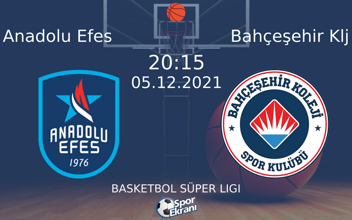 05 Aralık 2021 Anadolu Efes vs Bahçeşehir Klj maçı Hangi Kanalda Saat Kaçta Yayınlanacak? 05 Aralık 2021 Anadolu Efes vs Bahçeşehir Klj maçı Hangi Kanalda Saat Kaçta Yayınlanacak?