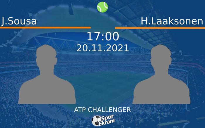 20 Kasım 2021 J.Sousa vs H.Laaksonen maçı Hangi Kanalda Saat Kaçta Yayınlanacak? 20 Kasım 2021 J.Sousa vs H.Laaksonen maçı Hangi Kanalda Saat Kaçta Yayınlanacak?