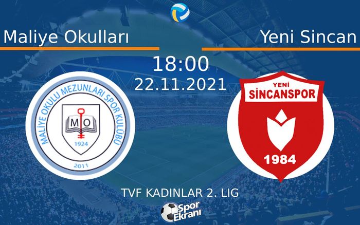 22 Kasım 2021 Maliye Okulları vs Yeni Sincan maçı Hangi Kanalda Saat Kaçta Yayınlanacak? 22 Kasım 2021 Maliye Okulları vs Yeni Sincan maçı Hangi Kanalda Saat Kaçta Yayınlanacak?