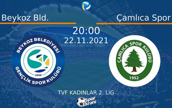22 Kasım 2021 Beykoz Bld. vs Çamlıca Spor maçı Hangi Kanalda Saat Kaçta Yayınlanacak? 22 Kasım 2021 Beykoz Bld. vs Çamlıca Spor maçı Hangi Kanalda Saat Kaçta Yayınlanacak?