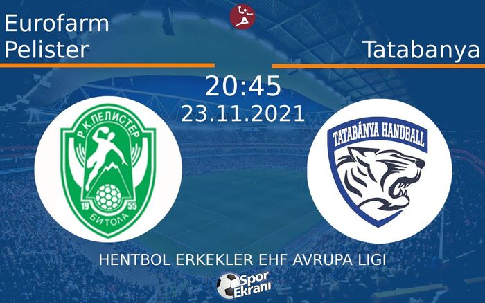 23 Kasım 2021 Eurofarm Pelister vs Tatabanya maçı Hangi Kanalda Saat Kaçta Yayınlanacak? 23 Kasım 2021 Eurofarm Pelister vs Tatabanya maçı Hangi Kanalda Saat Kaçta Yayınlanacak?