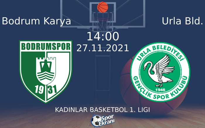 27 Kasım 2021 Bodrum Karya vs Urla Bld. maçı Hangi Kanalda Saat Kaçta Yayınlanacak? 27 Kasım 2021 Bodrum Karya vs Urla Bld. maçı Hangi Kanalda Saat Kaçta Yayınlanacak?