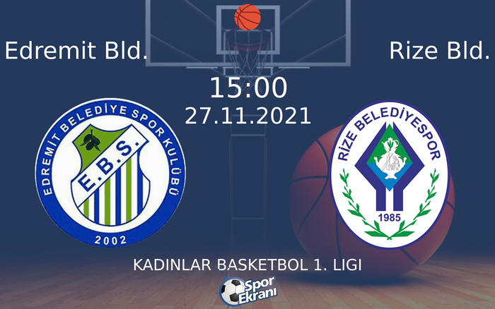 27 Kasım 2021 Edremit Bld. vs Rize Bld. maçı Hangi Kanalda Saat Kaçta Yayınlanacak? 27 Kasım 2021 Edremit Bld. vs Rize Bld. maçı Hangi Kanalda Saat Kaçta Yayınlanacak?