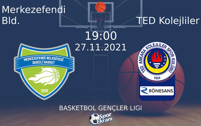 27 Kasım 2021 Merkezefendi Bld. vs TED Kolejliler maçı Hangi Kanalda Saat Kaçta Yayınlanacak? 27 Kasım 2021 Merkezefendi Bld. vs TED Kolejliler maçı Hangi Kanalda Saat Kaçta Yayınlanacak?