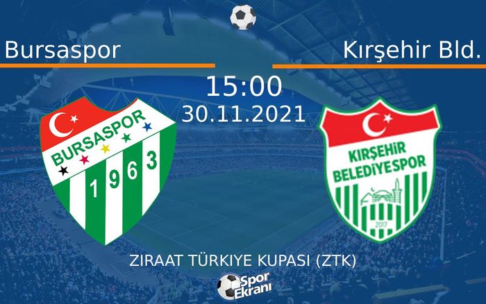 30 Kasım 2021 Bursaspor vs Kırşehir Bld. maçı Hangi Kanalda Saat Kaçta Yayınlanacak? 30 Kasım 2021 Bursaspor vs Kırşehir Bld. maçı Hangi Kanalda Saat Kaçta Yayınlanacak?