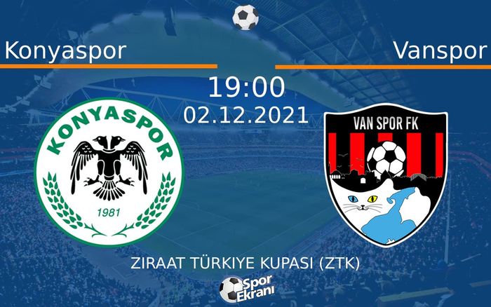 02 Aralık 2021 Konyaspor vs Vanspor maçı Hangi Kanalda Saat Kaçta Yayınlanacak? 02 Aralık 2021 Konyaspor vs Vanspor maçı Hangi Kanalda Saat Kaçta Yayınlanacak?