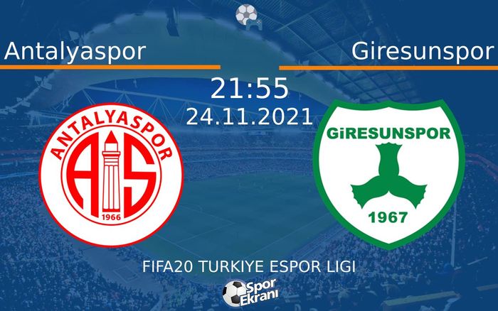 24 Kasım 2021 Antalyaspor vs Giresunspor maçı Hangi Kanalda Saat Kaçta Yayınlanacak? 24 Kasım 2021 Antalyaspor vs Giresunspor maçı Hangi Kanalda Saat Kaçta Yayınlanacak?
