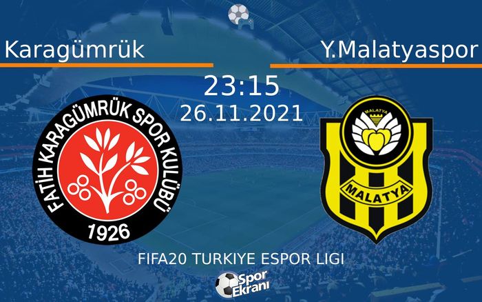 26 Kasım 2021 Karagümrük vs Y.Malatyaspor maçı Hangi Kanalda Saat Kaçta Yayınlanacak? 26 Kasım 2021 Karagümrük vs Y.Malatyaspor maçı Hangi Kanalda Saat Kaçta Yayınlanacak?