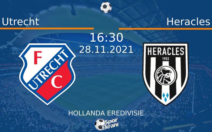 28 Kasım 2021 Utrecht vs Heracles maçı Hangi Kanalda Saat Kaçta Yayınlanacak? 28 Kasım 2021 Utrecht vs Heracles maçı Hangi Kanalda Saat Kaçta Yayınlanacak?