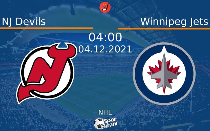 04 Aralık 2021 NJ Devils vs Winnipeg Jets maçı Hangi Kanalda Saat Kaçta Yayınlanacak? 04 Aralık 2021 NJ Devils vs Winnipeg Jets maçı Hangi Kanalda Saat Kaçta Yayınlanacak?