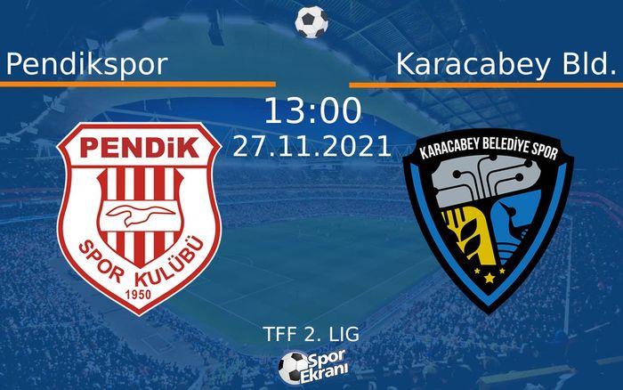 27 Kasım 2021 Pendikspor vs Karacabey Bld. maçı Hangi Kanalda Saat Kaçta Yayınlanacak? 27 Kasım 2021 Pendikspor vs Karacabey Bld. maçı Hangi Kanalda Saat Kaçta Yayınlanacak?