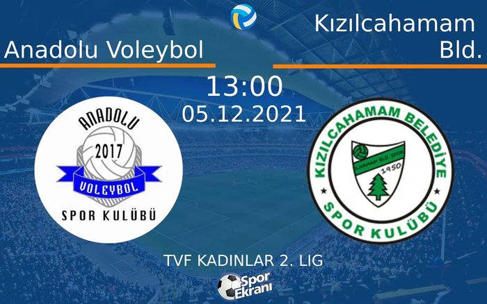 05 Aralık 2021 Anadolu Voleybol vs Kızılcahamam Bld. maçı Hangi Kanalda Saat Kaçta Yayınlanacak? 05 Aralık 2021 Anadolu Voleybol vs Kızılcahamam Bld. maçı Hangi Kanalda Saat Kaçta Yayınlanacak?