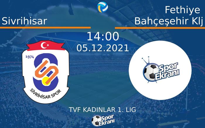 05 Aralık 2021 Sivrihisar vs Fethiye Bahçeşehir Klj maçı Hangi Kanalda Saat Kaçta Yayınlanacak? 05 Aralık 2021 Sivrihisar vs Fethiye Bahçeşehir Klj maçı Hangi Kanalda Saat Kaçta Yayınlanacak?