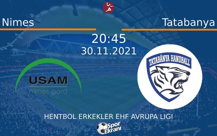 30 Kasım 2021 Nimes vs Tatabanya maçı Hangi Kanalda Saat Kaçta Yayınlanacak? 30 Kasım 2021 Nimes vs Tatabanya maçı Hangi Kanalda Saat Kaçta Yayınlanacak?