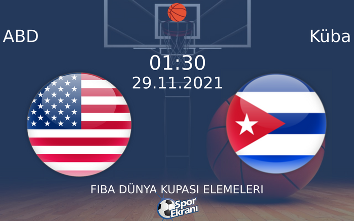 29 Kasım 2021 ABD vs Küba maçı Hangi Kanalda Saat Kaçta Yayınlanacak? 29 Kasım 2021 ABD vs Küba maçı Hangi Kanalda Saat Kaçta Yayınlanacak?
