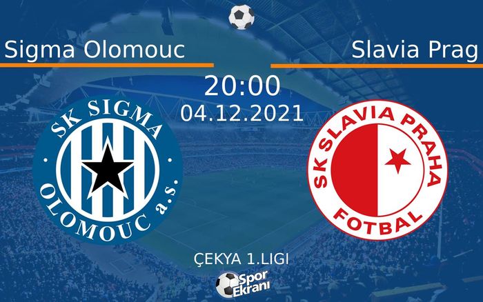 04 Aralık 2021 Sigma Olomouc vs Slavia Prag maçı Hangi Kanalda Saat Kaçta Yayınlanacak? 04 Aralık 2021 Sigma Olomouc vs Slavia Prag maçı Hangi Kanalda Saat Kaçta Yayınlanacak?