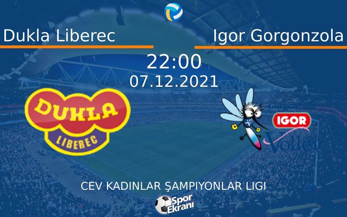 07 Aralık 2021 Dukla Liberec vs Igor Gorgonzola maçı Hangi Kanalda Saat Kaçta Yayınlanacak? 07 Aralık 2021 Dukla Liberec vs Igor Gorgonzola maçı Hangi Kanalda Saat Kaçta Yayınlanacak?