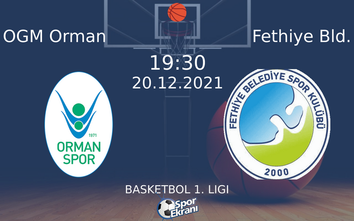 20 Aralık 2021 OGM Orman vs Fethiye Bld. maçı Hangi Kanalda Saat Kaçta Yayınlanacak? 20 Aralık 2021 OGM Orman vs Fethiye Bld. maçı Hangi Kanalda Saat Kaçta Yayınlanacak?