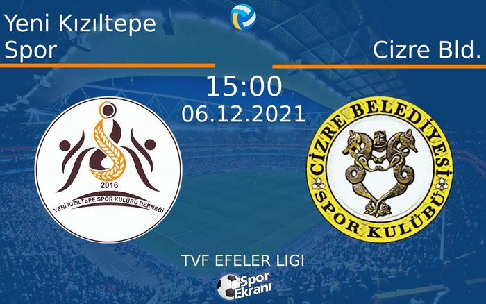 06 Aralık 2021 Yeni Kızıltepe Spor vs Cizre Bld. maçı Hangi Kanalda Saat Kaçta Yayınlanacak? 06 Aralık 2021 Yeni Kızıltepe Spor vs Cizre Bld. maçı Hangi Kanalda Saat Kaçta Yayınlanacak?