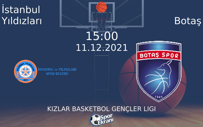 11 Aralık 2021 İstanbul Yıldızları vs Botaş maçı Hangi Kanalda Saat Kaçta Yayınlanacak? 11 Aralık 2021 İstanbul Yıldızları vs Botaş maçı Hangi Kanalda Saat Kaçta Yayınlanacak?