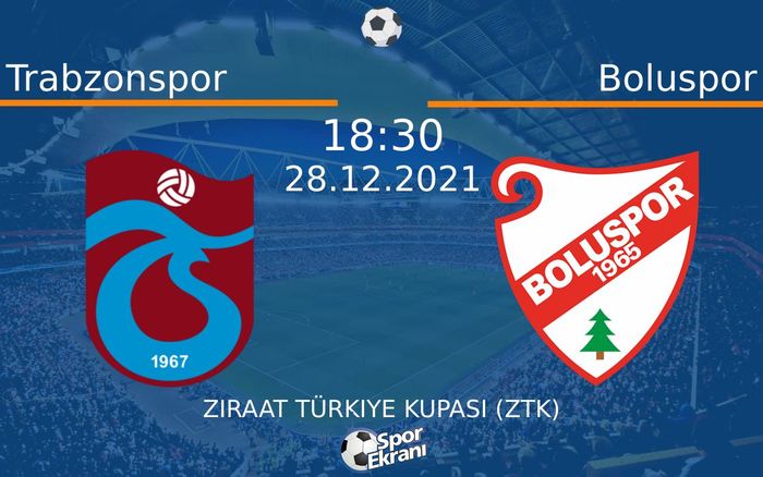 28 Aralık 2021 Trabzonspor vs Boluspor maçı Hangi Kanalda Saat Kaçta Yayınlanacak? 28 Aralık 2021 Trabzonspor vs Boluspor maçı Hangi Kanalda Saat Kaçta Yayınlanacak?